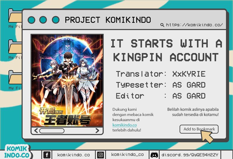 Komik King Account At The Start Chapter 07 gambar 1