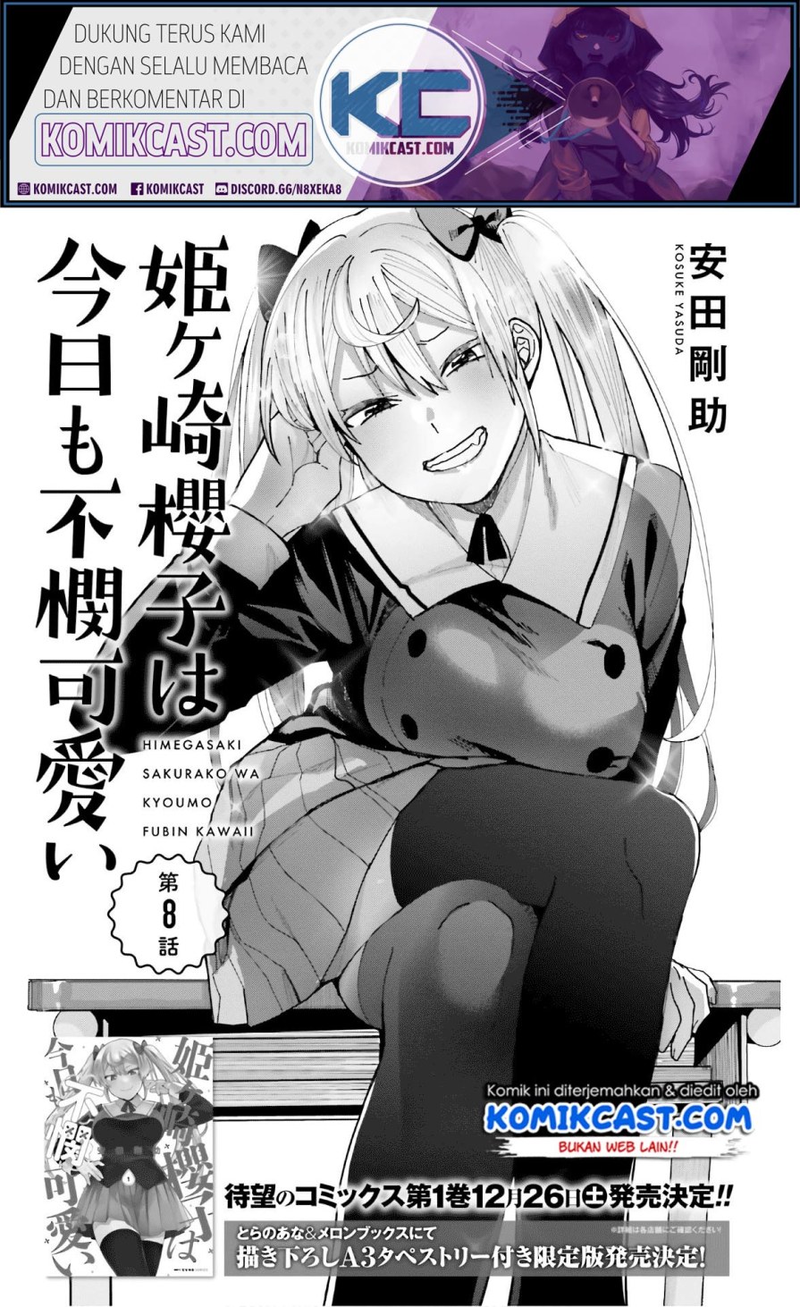 Komik Himegasaki Sakurako wa Kyoumo Fubin Kawaii! Chapter 08 gambar 1