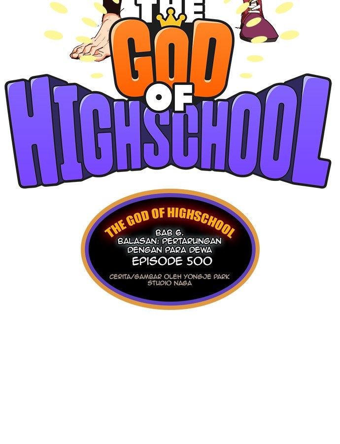 Manhwa The God of High School Chapter 500 gambar 2