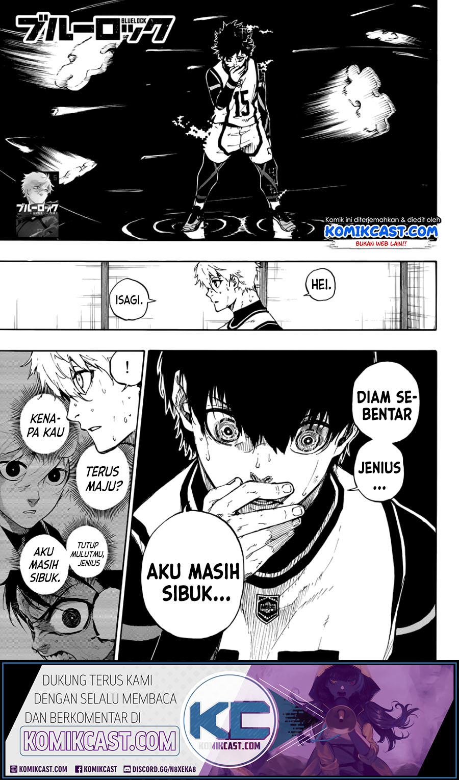 Komik Blue Lock Chapter 54 gambar 1