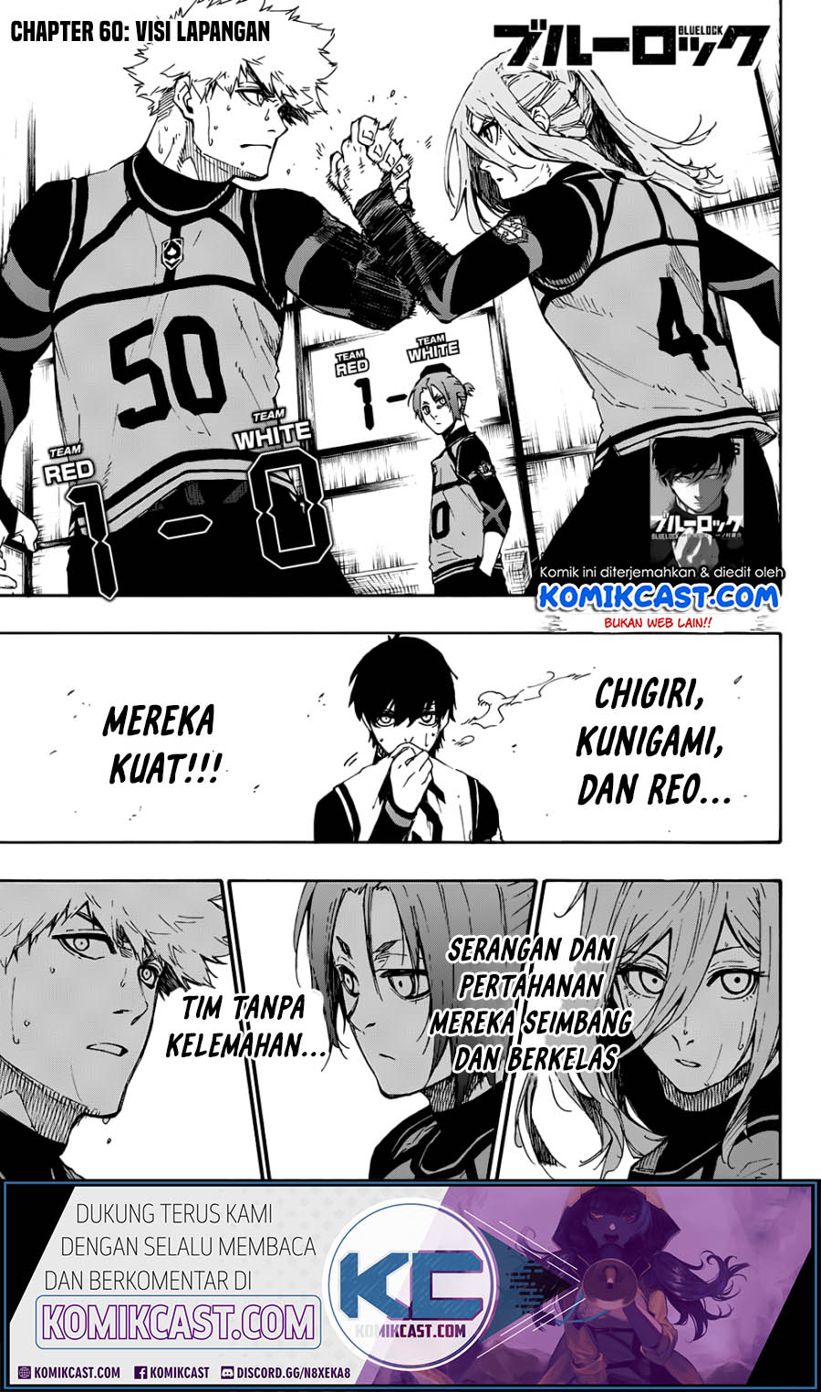 Komik Blue Lock Chapter 60 gambar 1
