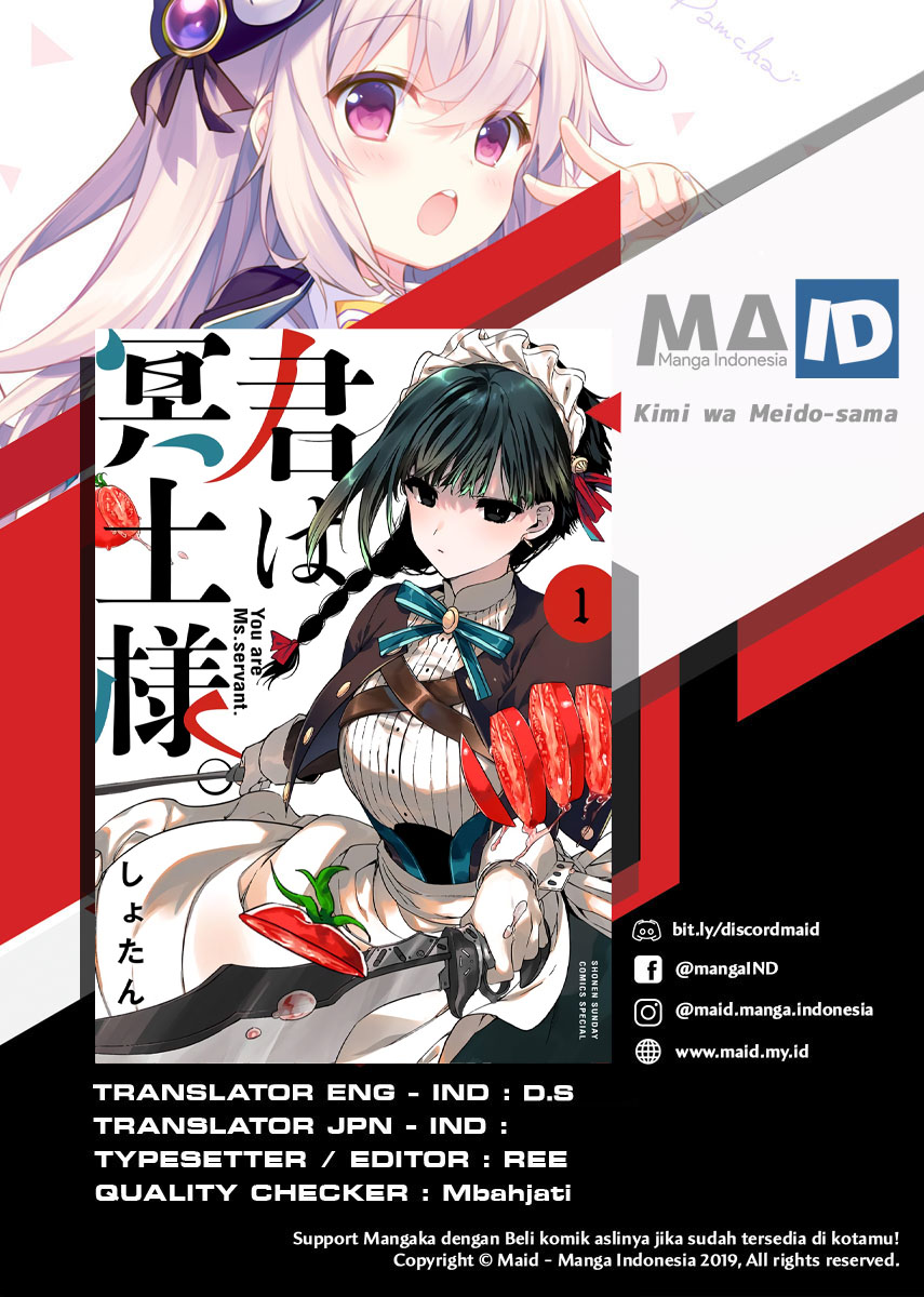 Komik Kimi wa Meido-sama Chapter 08 gambar 1