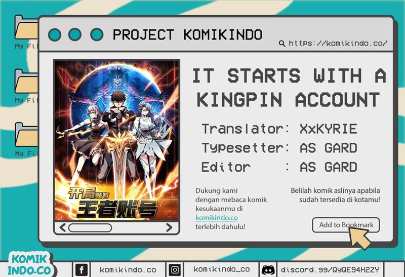Komik King Account At The Start Chapter 21 gambar 1