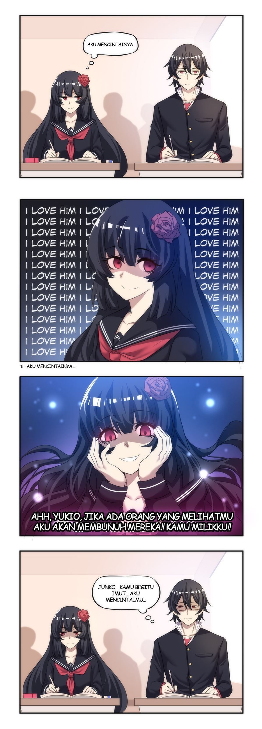 Komik Stalker x Stalker Chapter 01 gambar 1