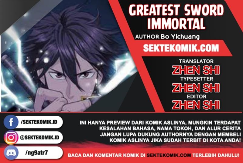 Komik Greatest Sword Immortal Chapter 55 gambar 1