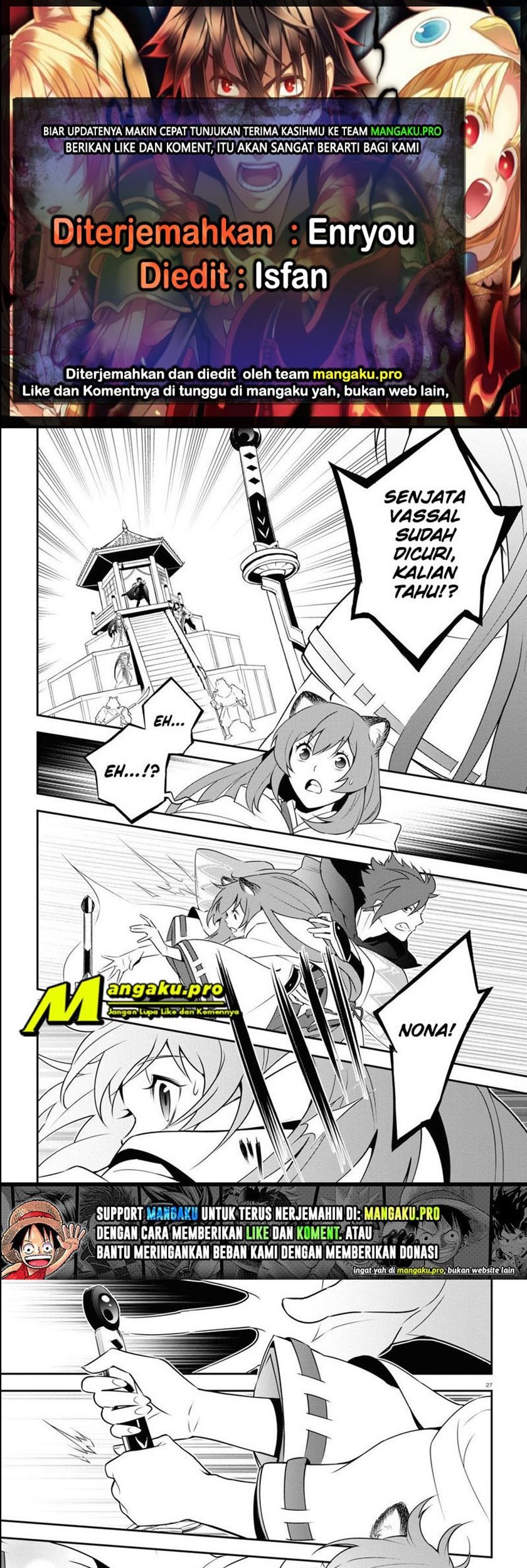 Komik Tate no Yuusha no Nariagari Chapter 74.2 gambar 1