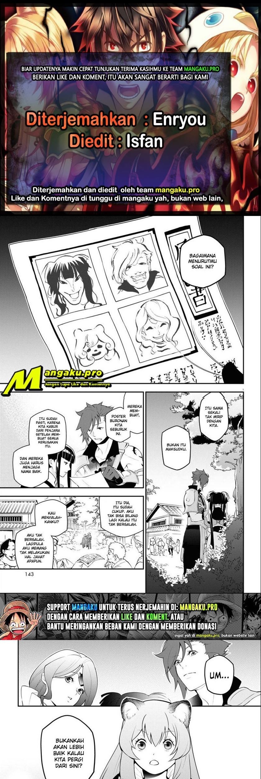 Komik Tate no Yuusha no Nariagari Chapter 74.1 gambar 1
