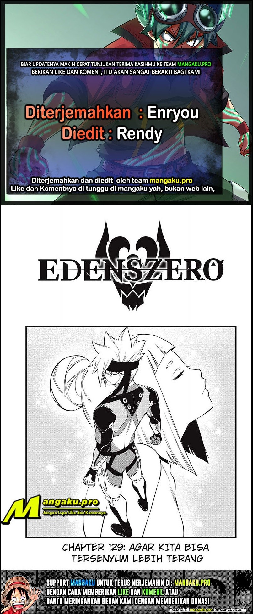 Komik Eden's Zero Chapter 129 gambar 1