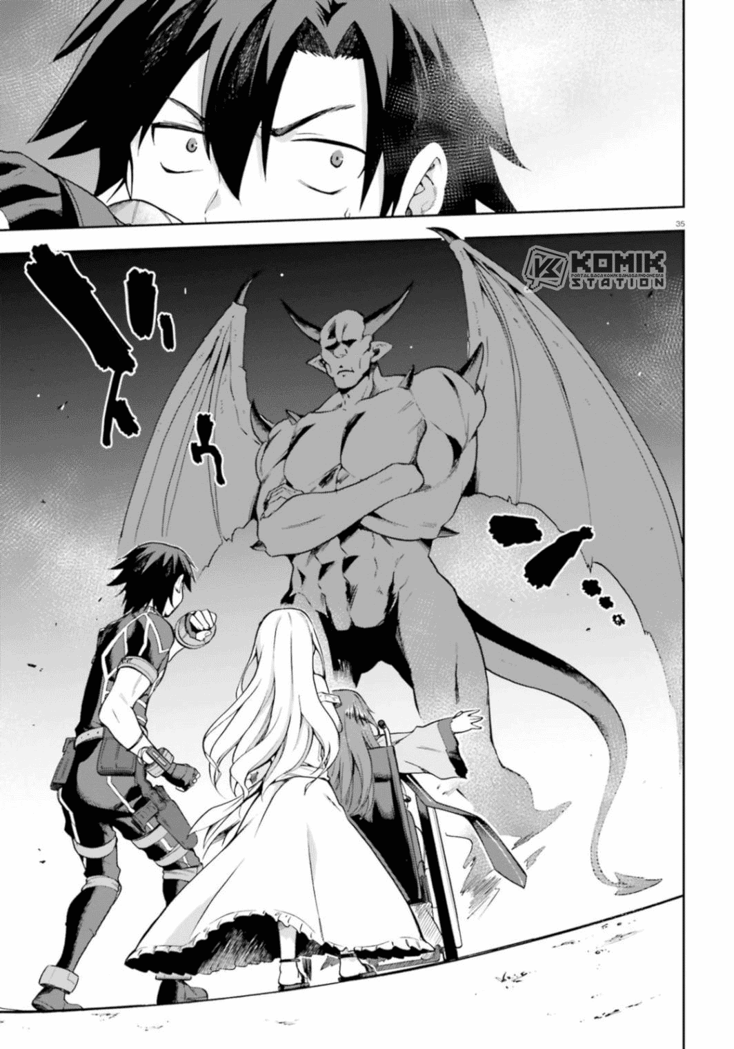 Sentouin, Hakenshimasu! Chapter 18 - Halaman 37