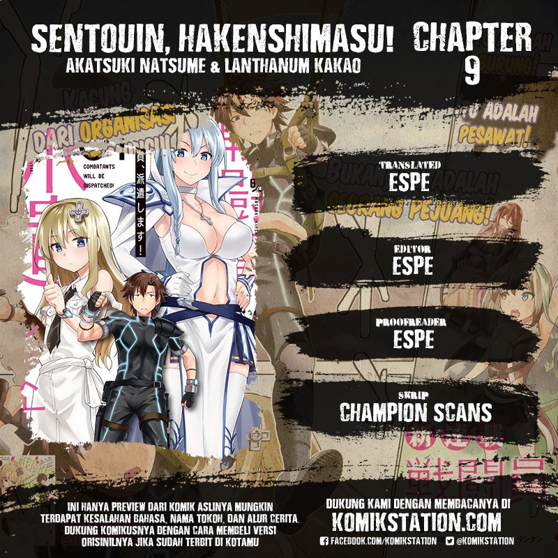 Manga Sentouin, Hakenshimasu! Chapter 09 gambar 2