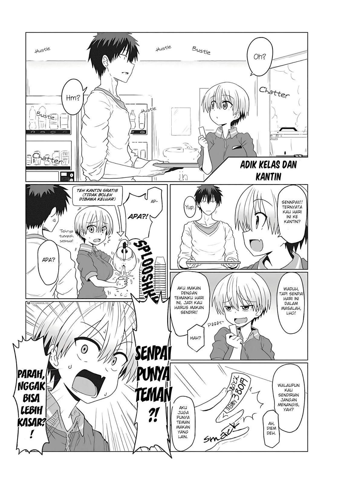Komik Uzaki-chan wa Asobitai! Chapter 05.1 gambar 1