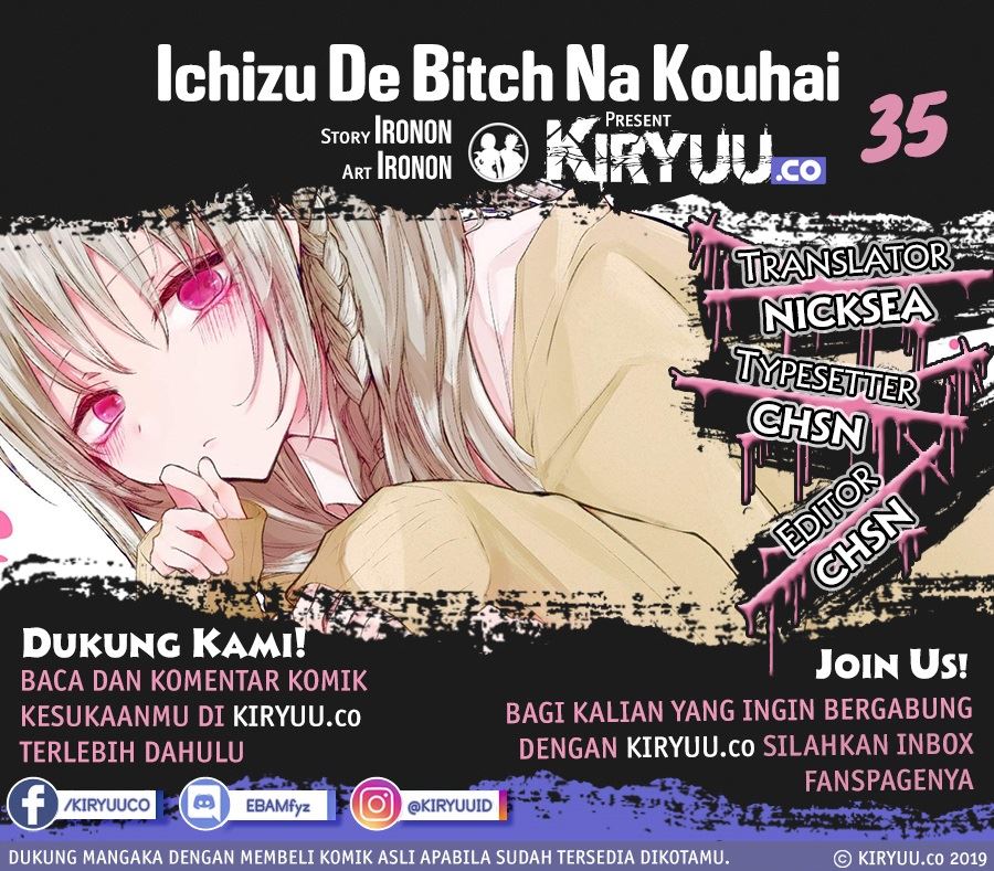 Komik Ichizu de Bitch na Kouhai Chapter 35 gambar 1