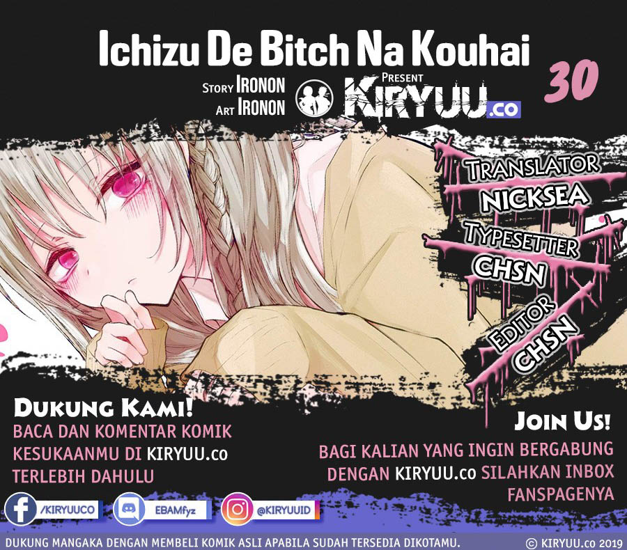 Komik Ichizu de Bitch na Kouhai Chapter 30 gambar 1