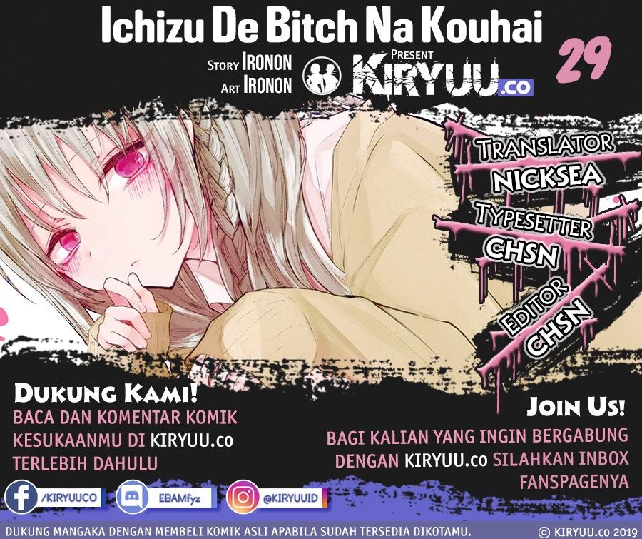 Komik Ichizu de Bitch na Kouhai Chapter 29 gambar 1