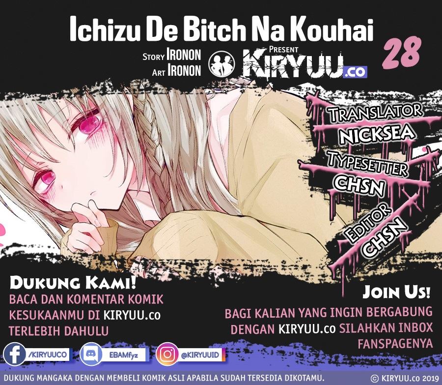 Komik Ichizu de Bitch na Kouhai Chapter 28 gambar 1