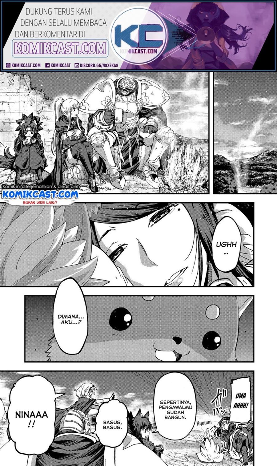 Manga Gaikotsu Kishi-sama, Tadaima Isekai e Odekake-chuu Chapter 38 gambar 2