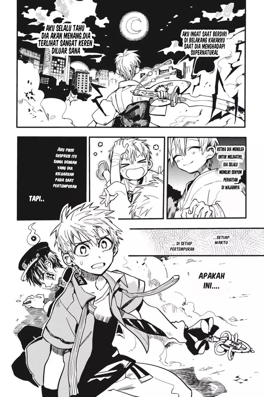 Manga Jibaku Shounen Hanako-kun Chapter 10 gambar 2