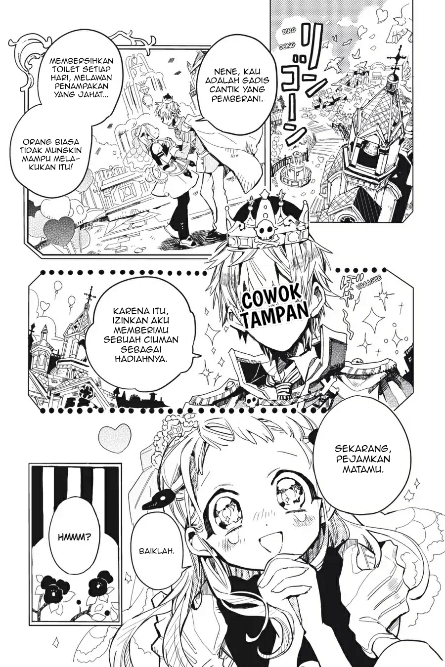 Komik Jibaku Shounen Hanako-kun Chapter 08 gambar 1