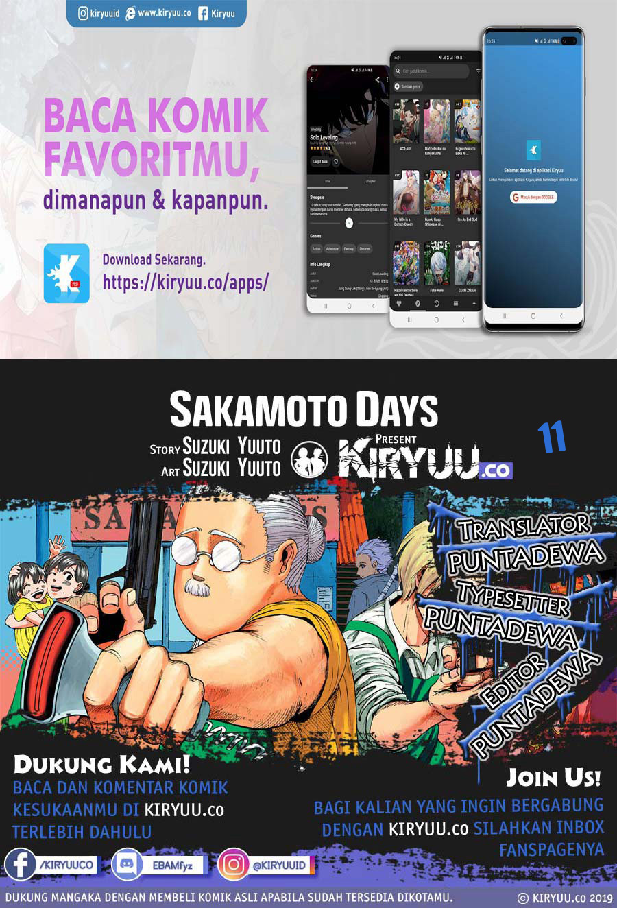 Komik Sakamoto Days Chapter 11 gambar 1