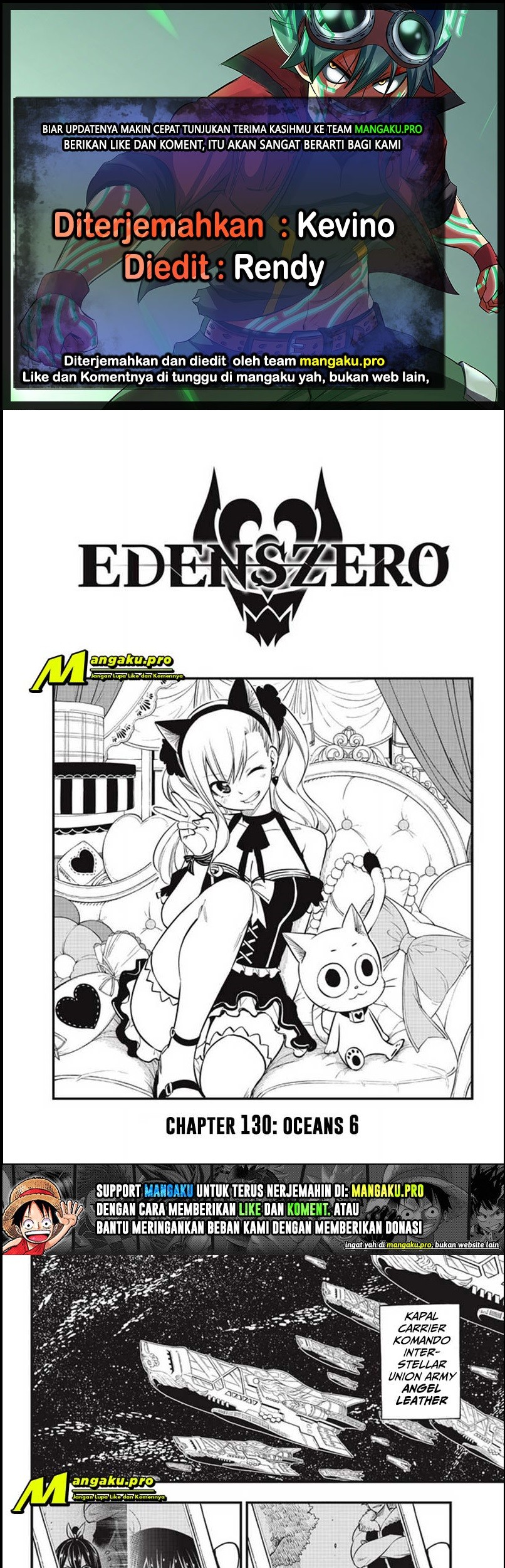 Komik Eden's Zero Chapter 130 gambar 1