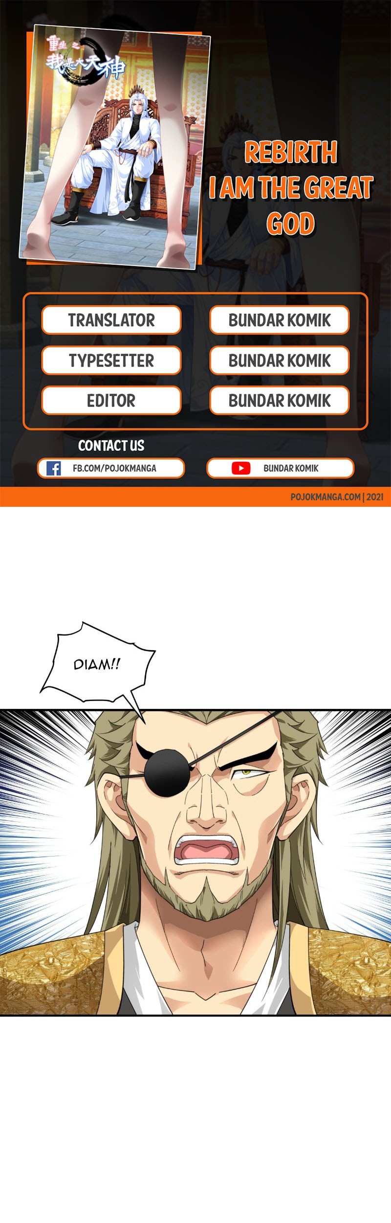 Komik Rebirth I Am The Great God Chapter 35 gambar 1