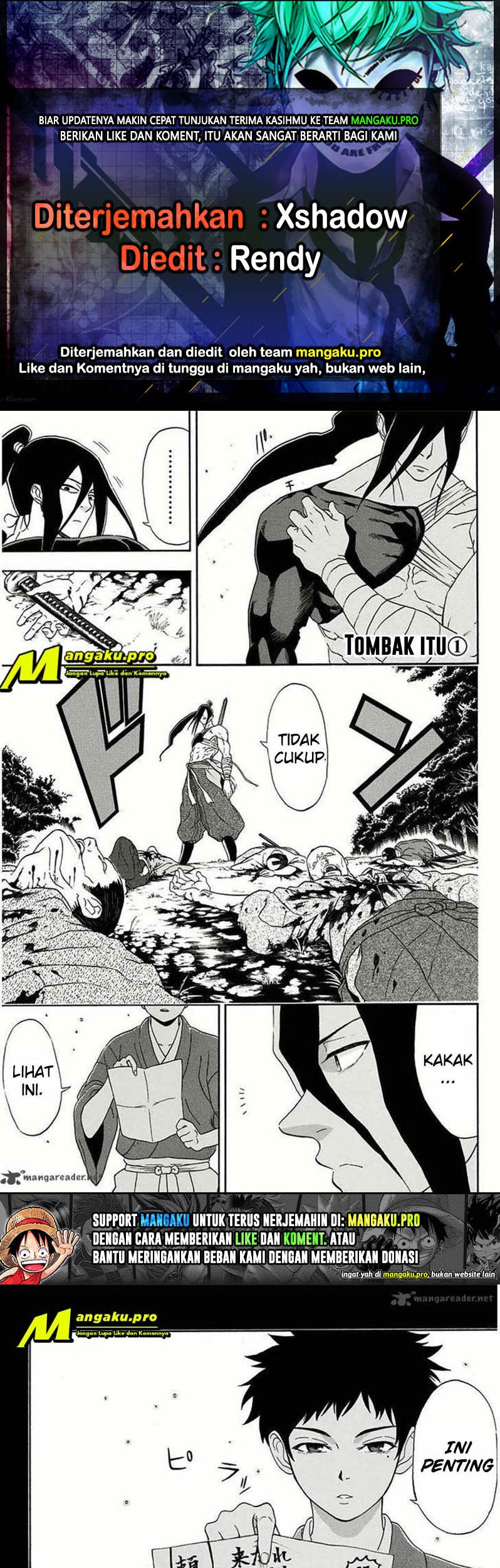 Komik Mutou Black Chapter 03 gambar 1
