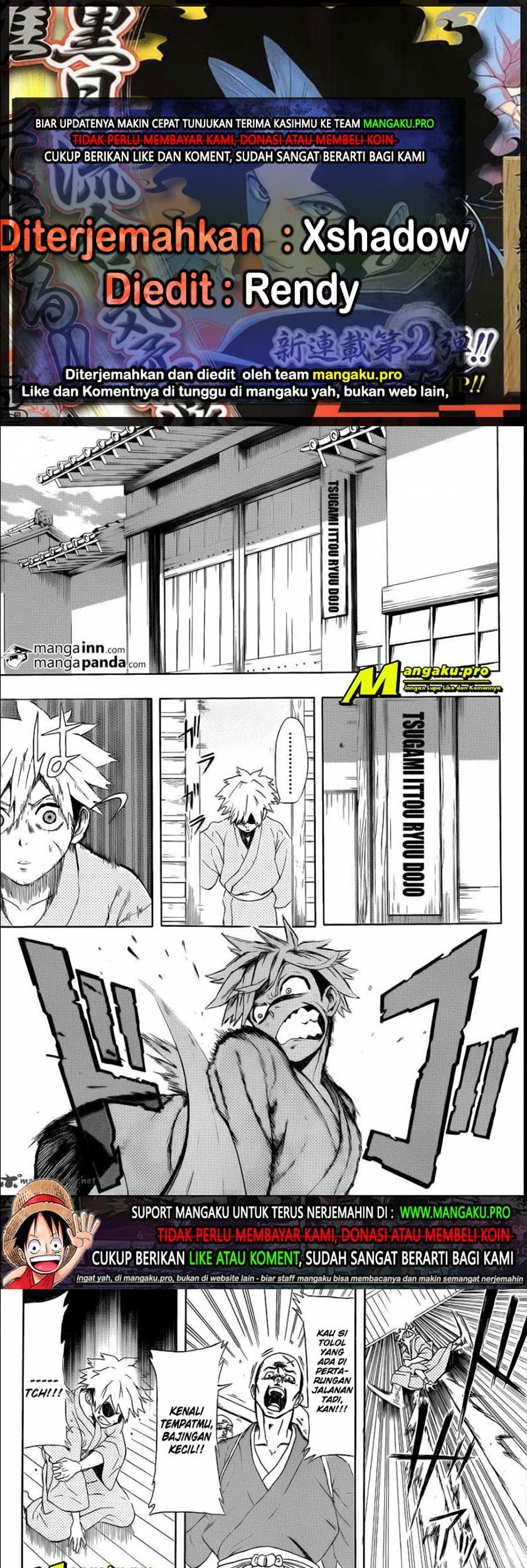Komik Mutou Black Chapter 01.2 gambar 1