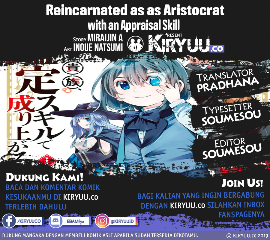 Manga Reincarnated as an Aristocrat with an Appraisal Skill Chapter 30 gambar 2