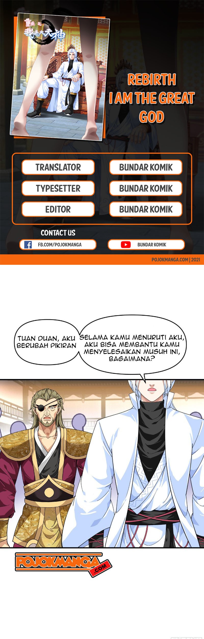 Manhua Rebirth I Am The Great God Chapter 40 gambar 2