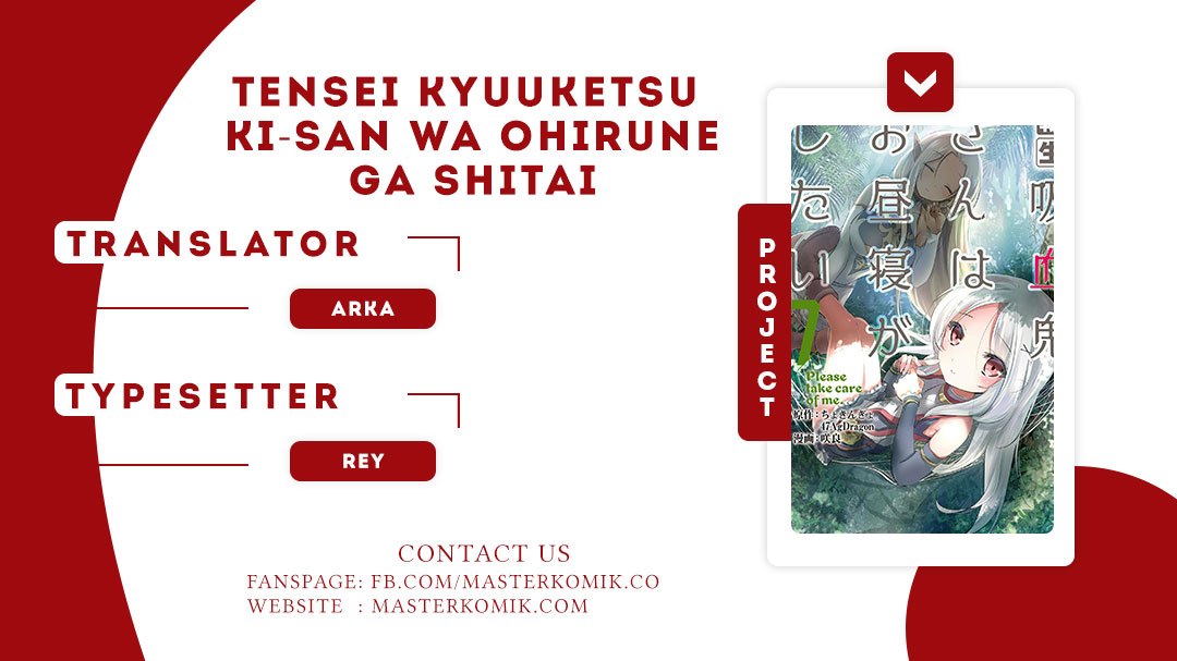 Komik Tensei Kyuuketsukisan wa Ohirune ga Shitai Chapter 31.1 gambar 1