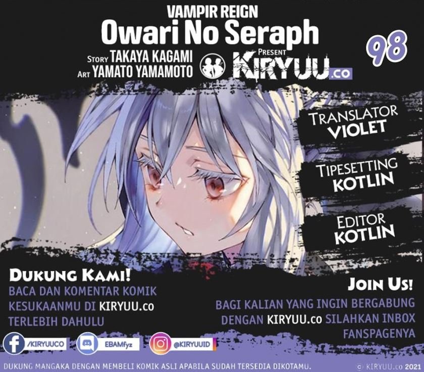 Komik Owari no Seraph Chapter 98 gambar 1