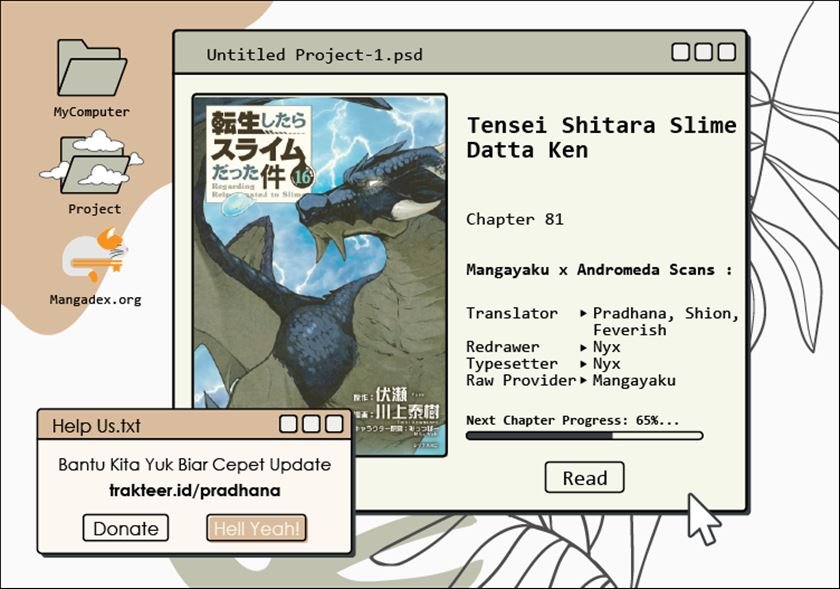 Komik Tensei Shitara Slime Datta Ken Chapter 81 gambar 1