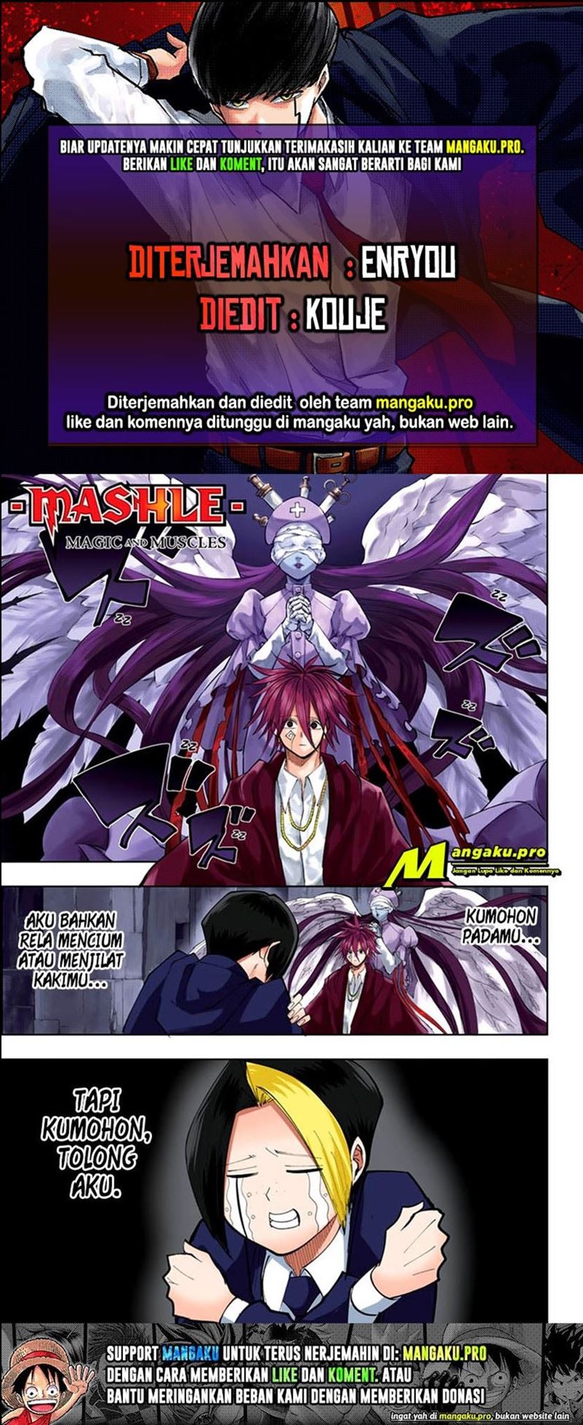 Komik Mashle: Magic and Muscles Chapter 52 gambar 1