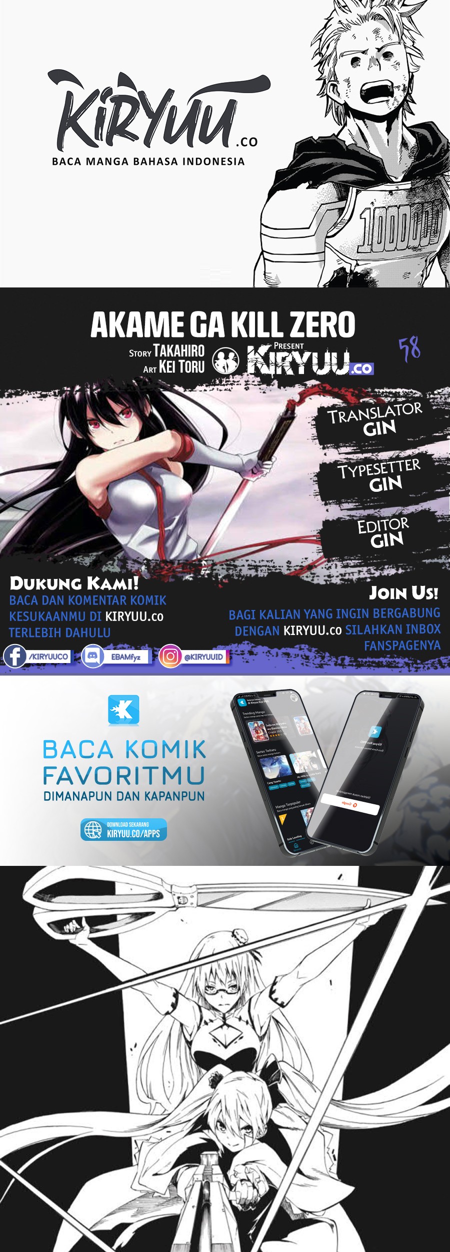 Komik Akame ga Kill! Zero Chapter 58 gambar 1