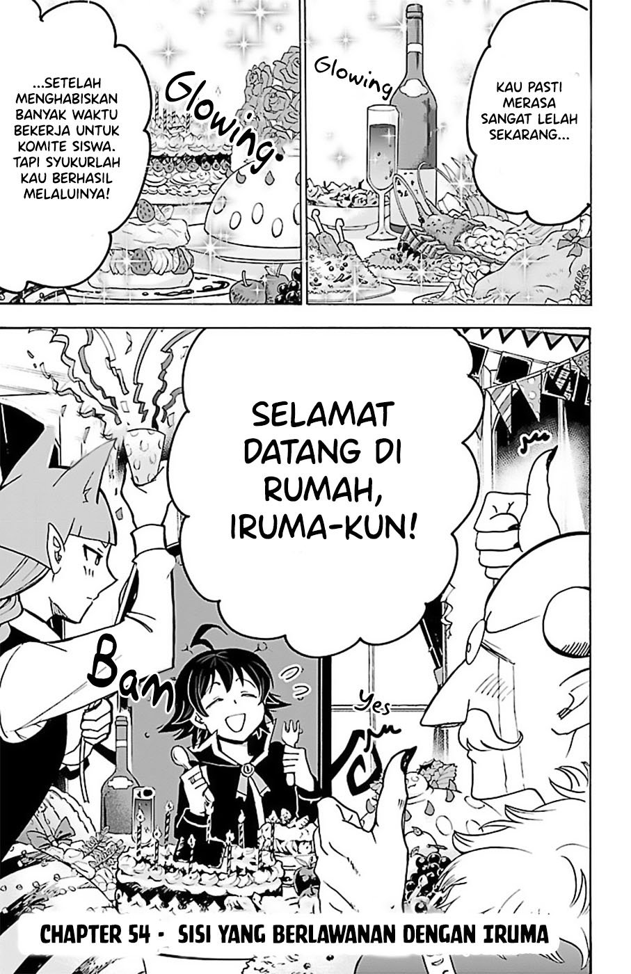 Komik Mairimashita! Iruma-kun Chapter 54 gambar 1