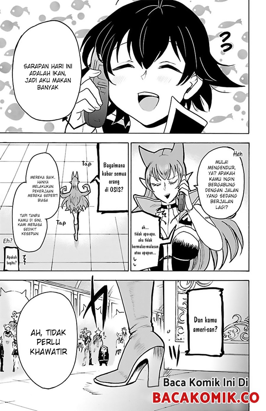 Komik Mairimashita! Iruma-kun Chapter 53 gambar 1