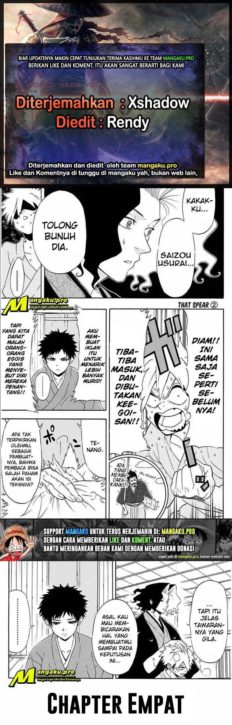 Komik Mutou Black Chapter 04 gambar 1