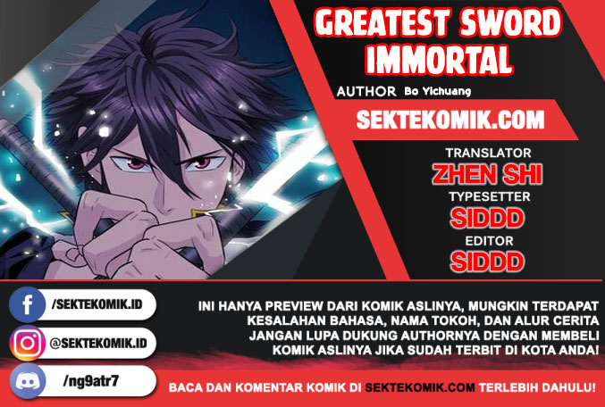 Komik Greatest Sword Immortal Chapter 73 gambar 1