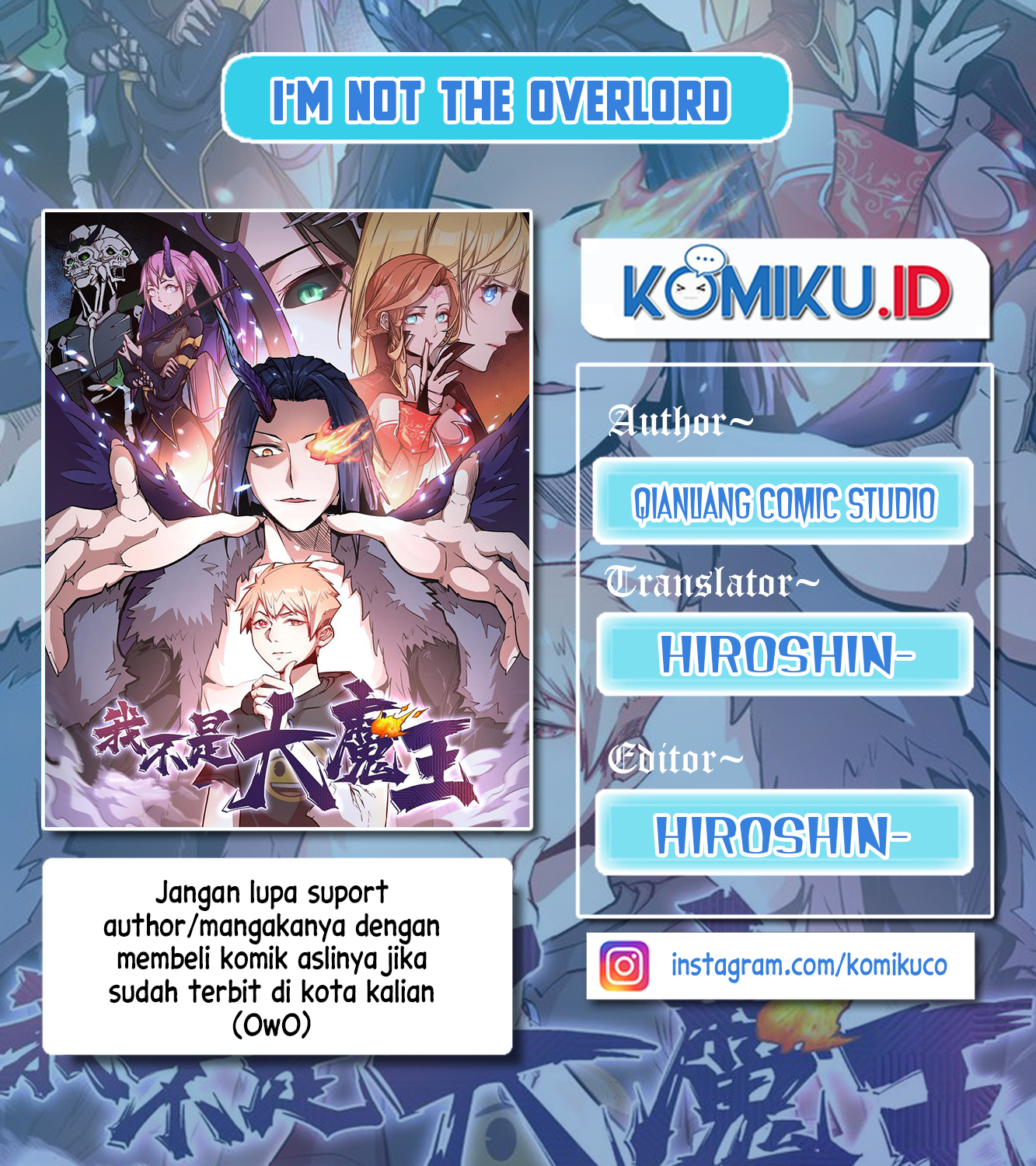 Komik I’m Not The Overlord Chapter 13 gambar 1