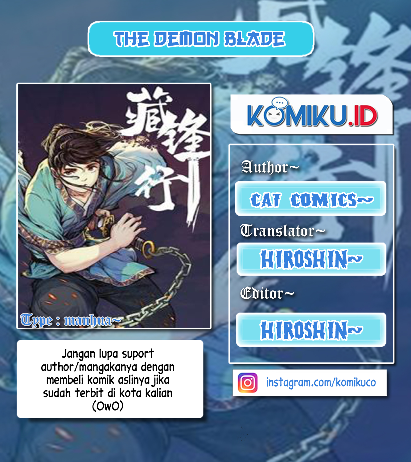 Komik The Demon Blades Chapter 1 gambar 1
