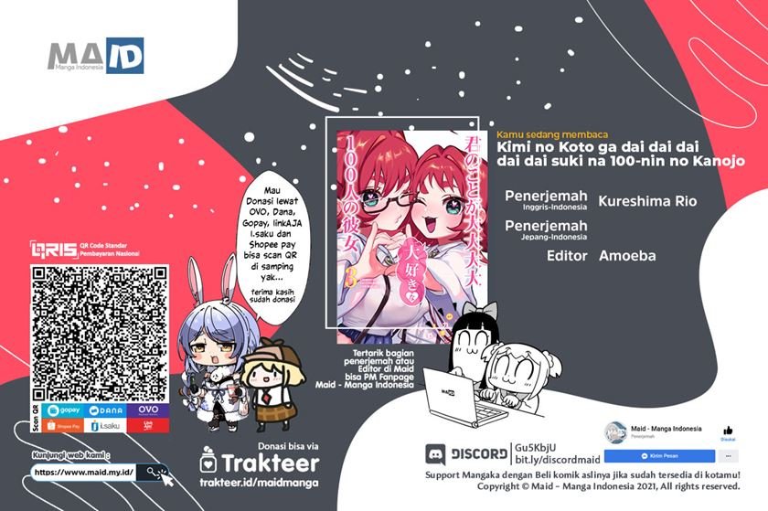 Komik Kimi no Koto ga Dai Dai Dai Dai Daisuki na 100-ri no Kanojo Chapter 39 gambar 1