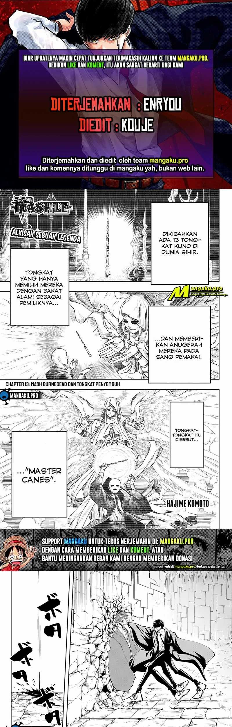 Komik Mashle: Magic and Muscles Chapter 53 gambar 1