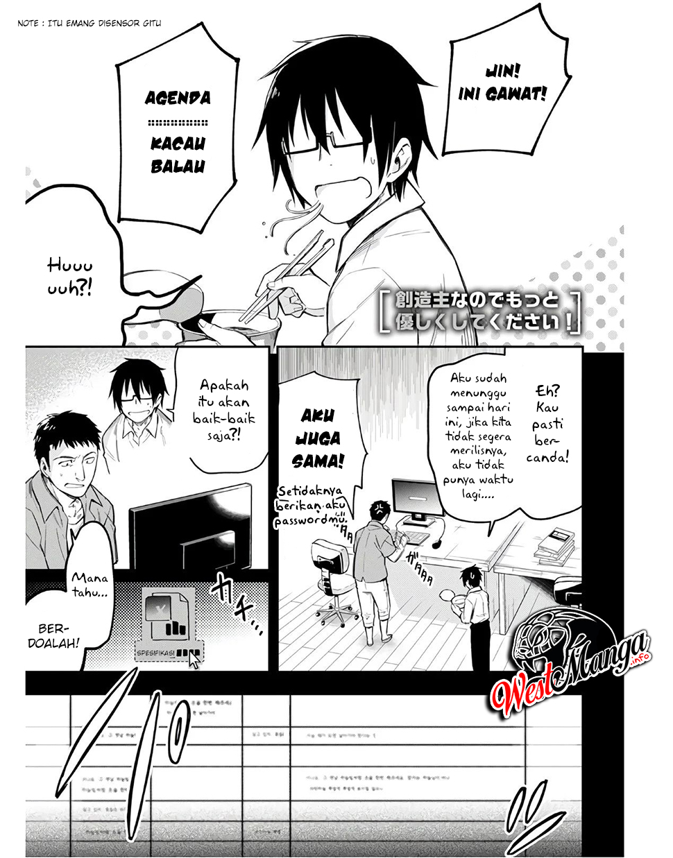 Manga Sozoshu nano de Motto Yasashikute Kudasai! Chapter 04 gambar 2