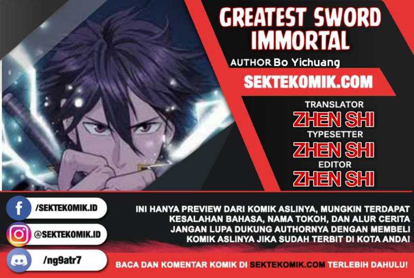 Komik Greatest Sword Immortal Chapter 56 gambar 1