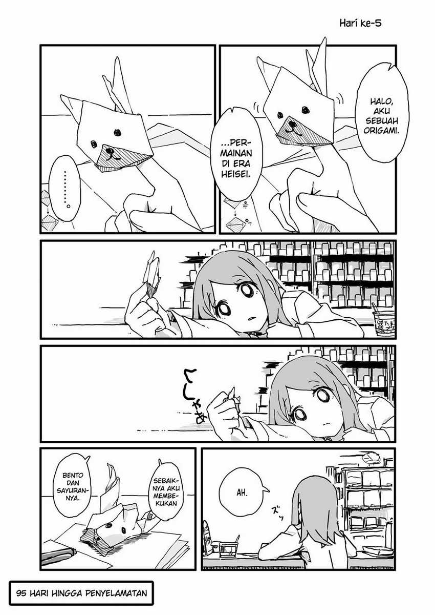 Komik Convenience Store of the Dead ~The Convenience Store Clerk Will Get Rescued in 100 Days~ Chapter 5 gambar 1