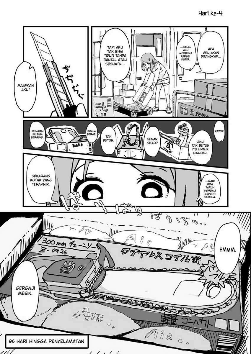 Komik Convenience Store of the Dead ~The Convenience Store Clerk Will Get Rescued in 100 Days~ Chapter 4 gambar 1