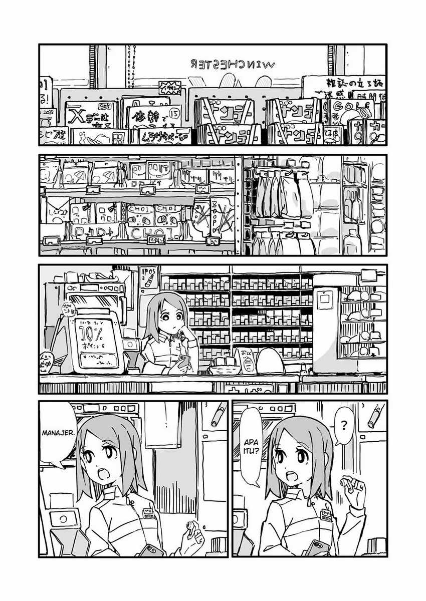 Komik Convenience Store of the Dead ~The Convenience Store Clerk Will Get Rescued in 100 Days~ Chapter 1 gambar 1