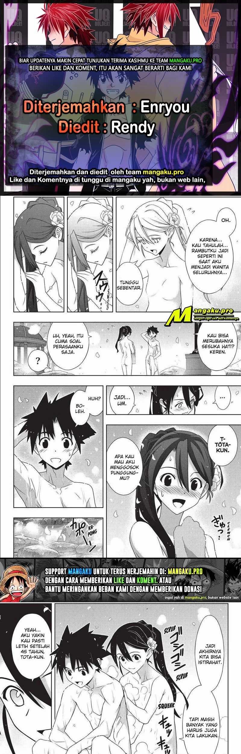 Komik UQ Holder! Chapter 181.2 gambar 1