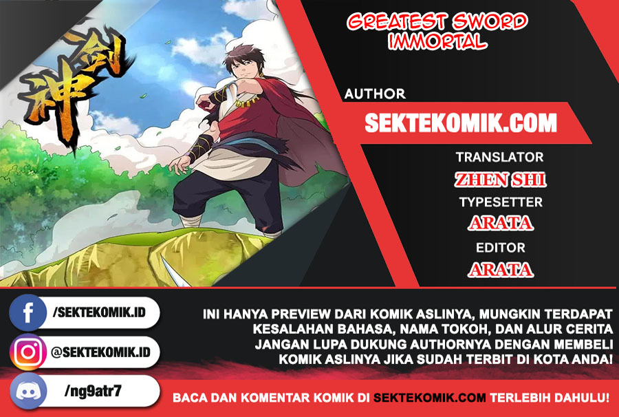 Komik Greatest Sword Immortal Chapter 86 gambar 1