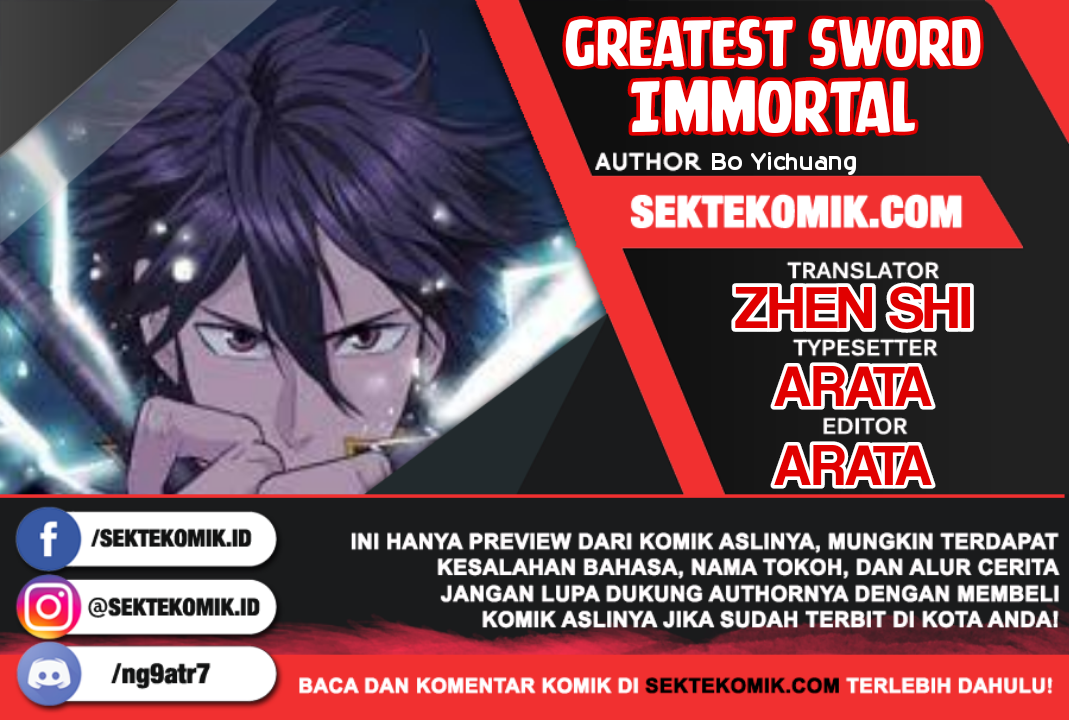 Komik Greatest Sword Immortal Chapter 91 gambar 1